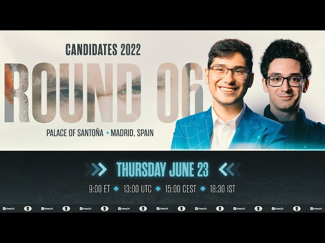 FIDE Candidates 2022, Round 6